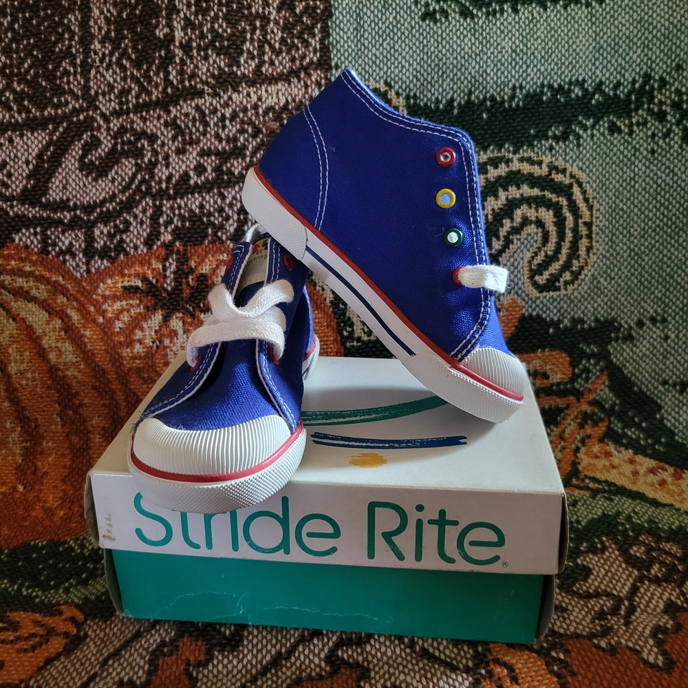 Stride Rite Kids Blue Sneakers